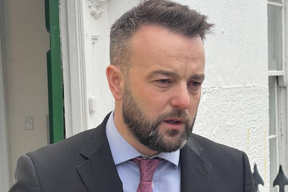 SDLP Leader and Derry MP Colum Eastwood.