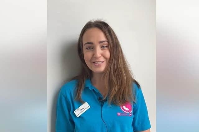 Jane designed the Western Trust’s new ‘motivational pass it on’ card to share with breastfeeding mothers.