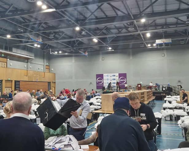 Counting is ongoing in Donegal.