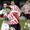 Paddy McCourt playing for Derry City in 2007.
Mandatory Credit ©INPHO/Margaret McLaughlin