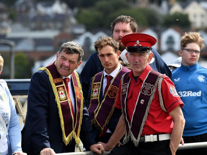 Spectators at the Relief of Derry. Photo: George Sweeney.
