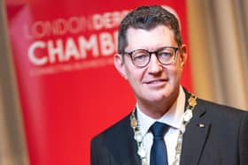 Greg McCann, President of Derry's Chamber of Commerce