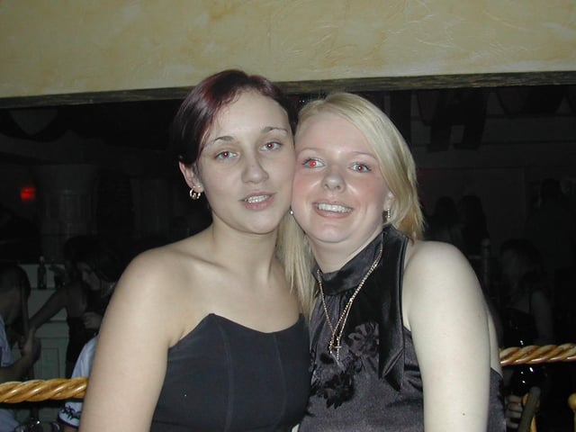A night out at Café Roc / Earth in Derry in January 2003.