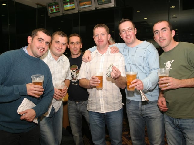 A night out at the Lifford Races in October 2003