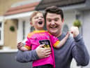 Dáithí MacGabhann and his father Máirtín