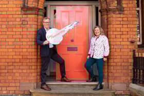Mark Graham (Chief Executive) and Glynis Hobson (Director of Customer Services)