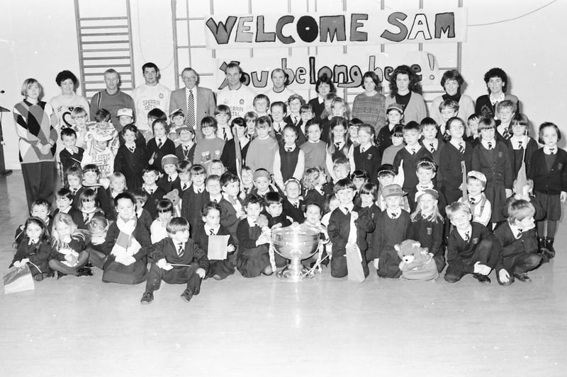 Sam Maguire Cup at Hollybush.