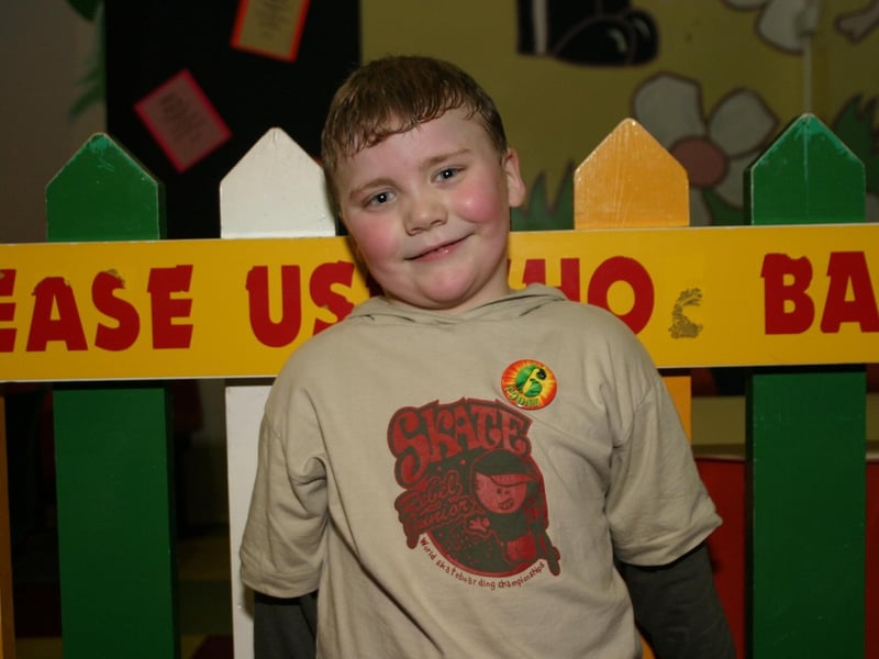 Celebrations back in 2004: James Doherty.