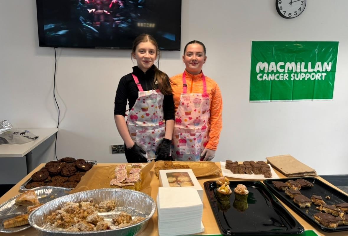 Derry girls bake to raise money for Macmillan Cancer Trust