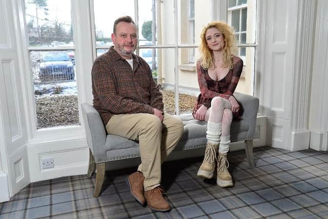Janet Devlin and Gary McMichael (Chief Executive ASCERT)