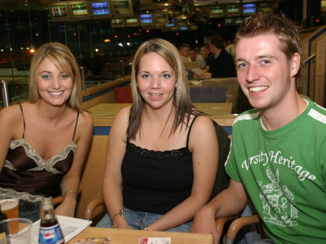 Late night at the Lifford races with friends and family.