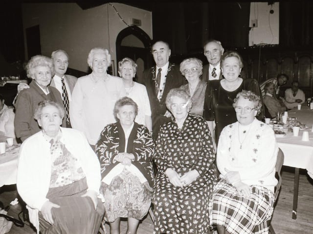 Senior Citizens' parties hosted by the Mayor John Kerr and St Eugene;s parish.