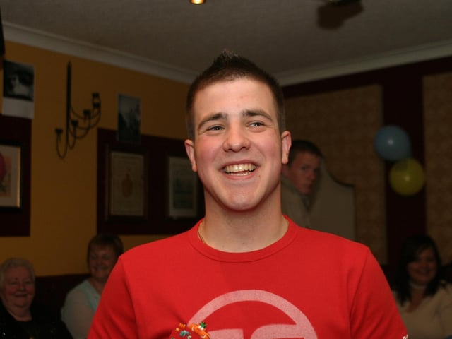 Parties and celebrations back in 2004: Gary McCamphill.