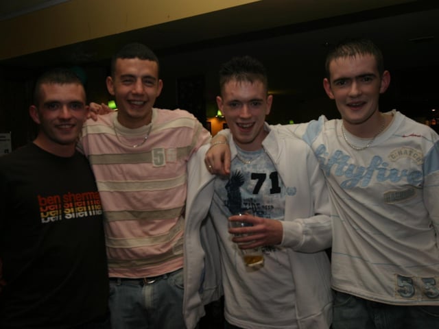 Parties and celebrations in Derry in October 2005.