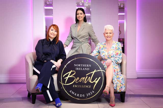 New judges to the panel this year, Lisburn’s Pamela Kennedy, founder of International Beauty Distribution & Training Academy; Co. Antrim’s Yolanda Cooper, Trichologist and CEO of The Conscious Beauty Group and the Awards host and TV royalty Pamela Ballantine.