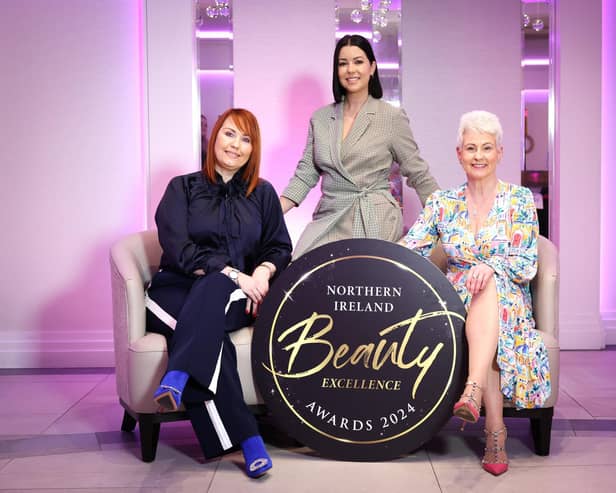 New judges to the panel this year, Lisburn’s Pamela Kennedy, founder of International Beauty Distribution & Training Academy; Co. Antrim’s Yolanda Cooper, Trichologist and CEO of The Conscious Beauty Group and the Awards host and TV royalty Pamela Ballantine.