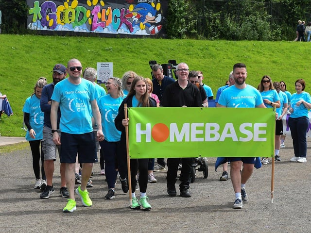 Forty teams, fundraising in the fight to beat cancer, participated in the 24 hour Legenderry Relay for Life at St Columba’s Park on Saturday. Photo: George Sweeney.