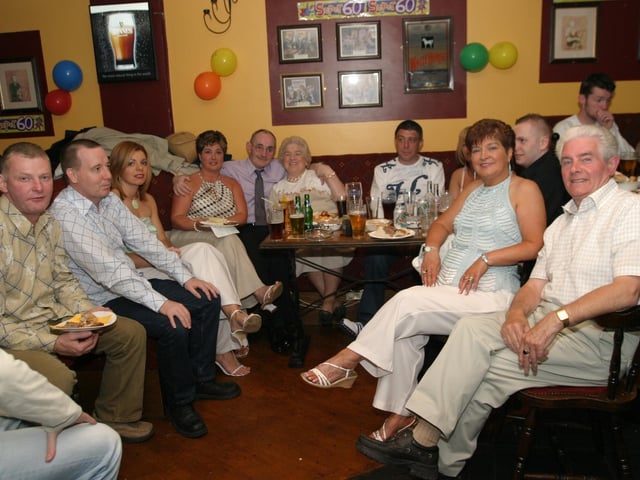 Party celebrations back in June 2004.