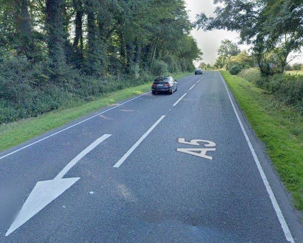 The A5 at Garvaghy.