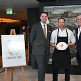Gary McDonald Hotel Manager, Head Chef Leigh Thurston, & Executive Chef Noel McMeel