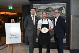Gary McDonald Hotel Manager, Head Chef Leigh Thurston, & Executive Chef Noel McMeel
