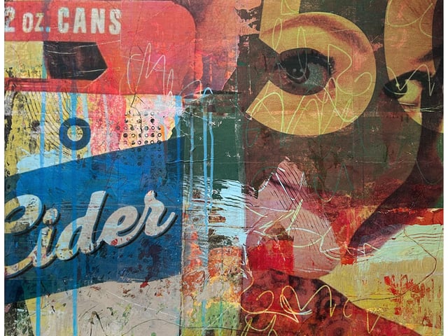 Cider. Mixed Media