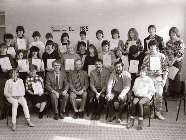 Presentations in 1985.