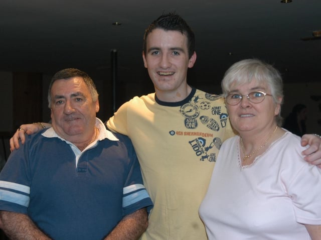 Parties and celebrations in February 2005: Kieran Hamilton.