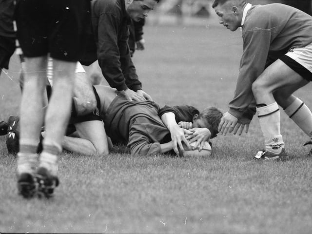 A tough contest at the breakdown at Judges Road.