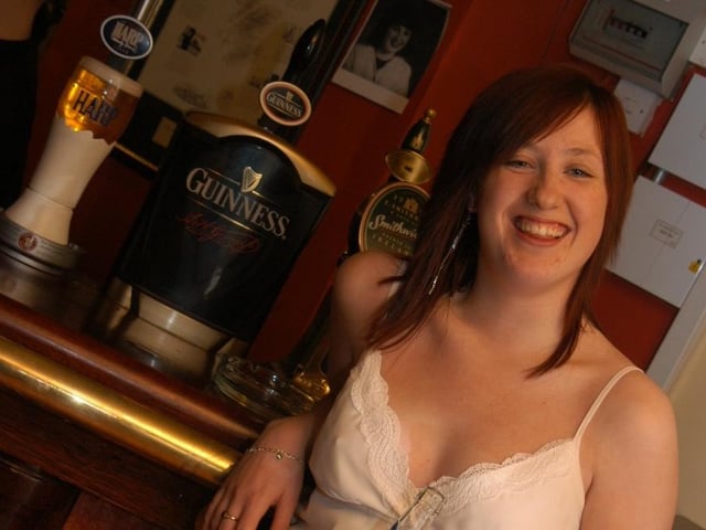 Parties and celebrations in November 2004: Nicole McLaughlin.