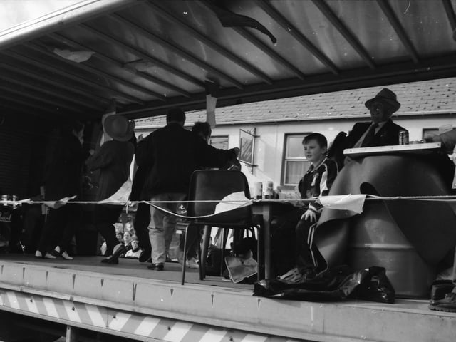 The St. Patrick's Day parade in Moville in 1998.
