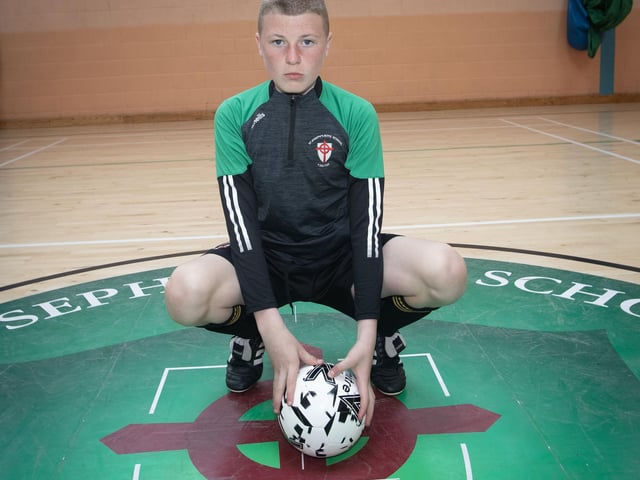 Caleb O’Doherty (Midfielder) Club = Don Boscos: A versatile player who has played in several positions for the team on the road to the final. Very composed on the ball and understands the game well.