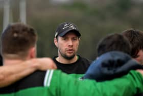 City of Derry head coach Richard McCarter. Photo: George Sweeney