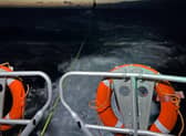 Challenging 12 hours service for volunteers at Lough Swilly RNLI. Picture: Adrian Cutliffe