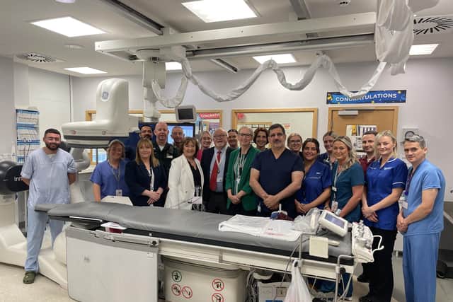 Cardiology Team at Altnagelvin celebrating the 10th Anniversary of the PPCI service saving and treated thousands of heart attack patients.