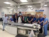 Cardiology Team at Altnagelvin celebrating the 10th Anniversary of the PPCI service saving and treated thousands of heart attack patients.