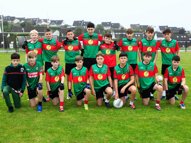 Doire Trasna at the Martin McGuinness Chieftain’s Gaelic Games held at Doire Colmcille’s Pairc Colmcille. (Photo - Tom Heaney, nwpresspics)