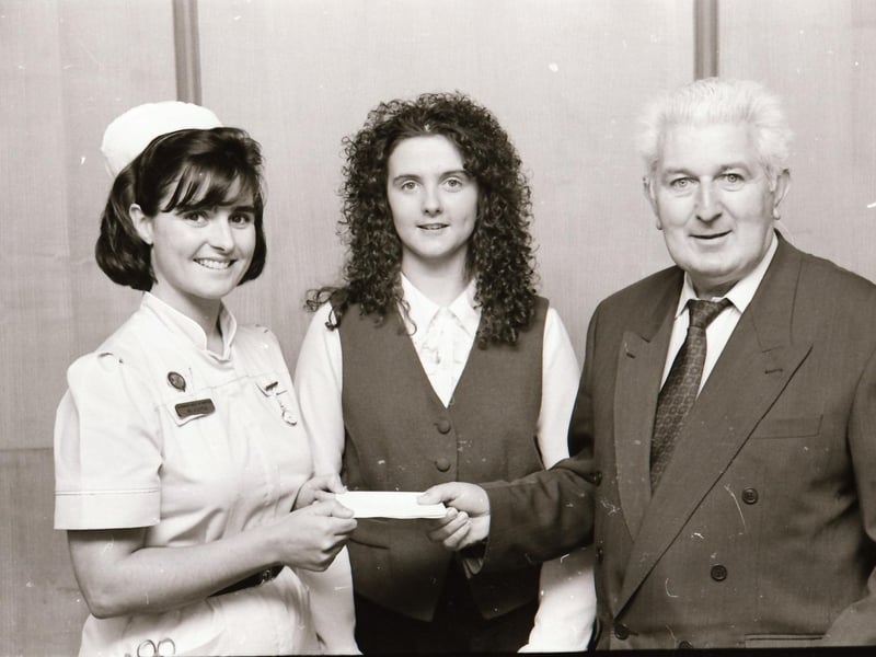 Cheque presentations back in 1994.