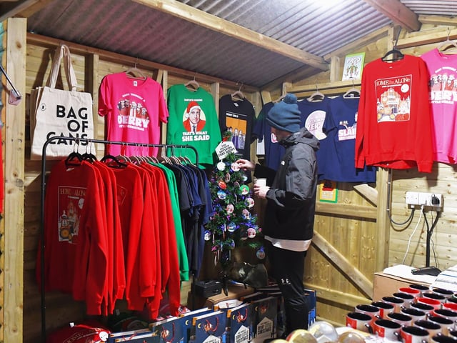 The Buncrana Christmas Market in Swan Park opened on Friday and will be open daily from 12 noon to 9pm until Sunday, 8th December.  Photo: George Sweeney