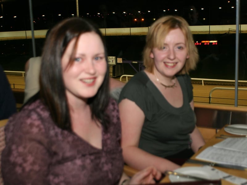 Folks out enjoying the Lifford Races back in January 2005.