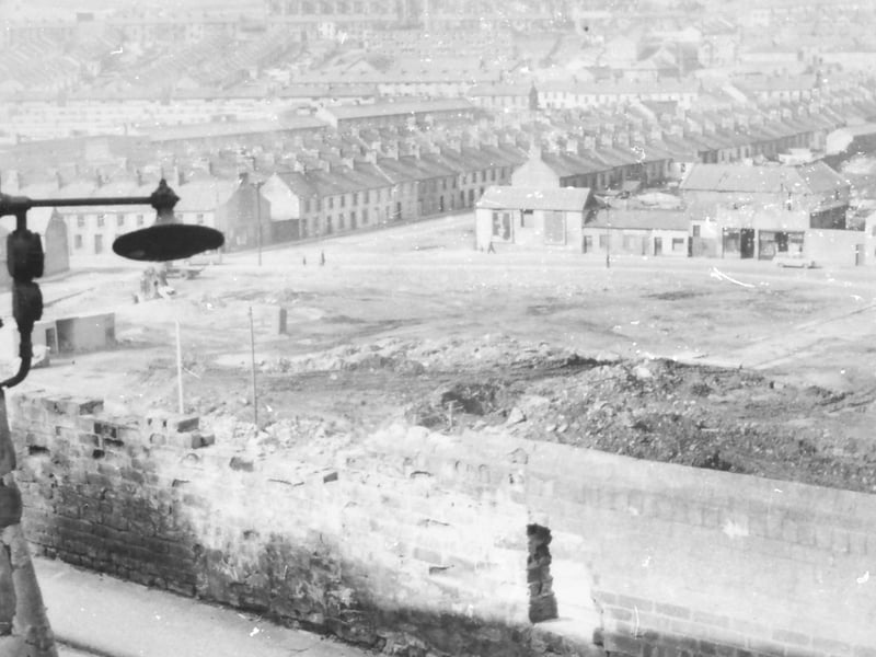 A view of the Bogside from the Walls.