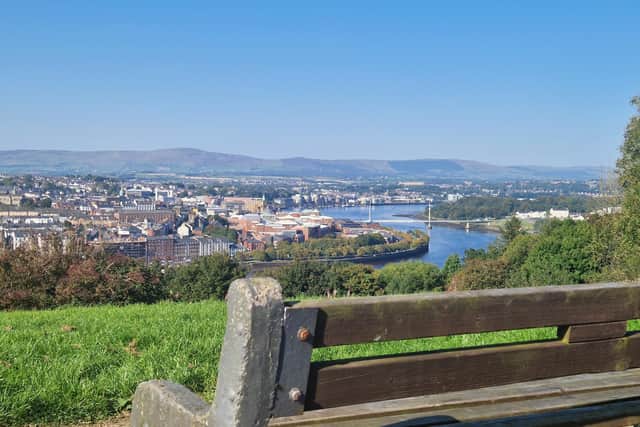 View of Derry from Eskaheen.