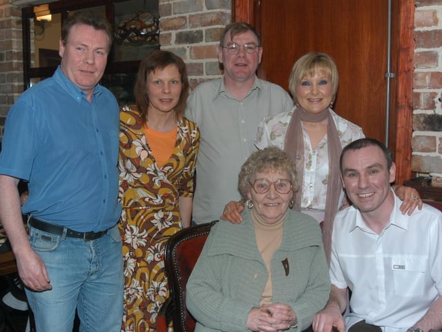 Bridie McBay's birthday 20 years ago.