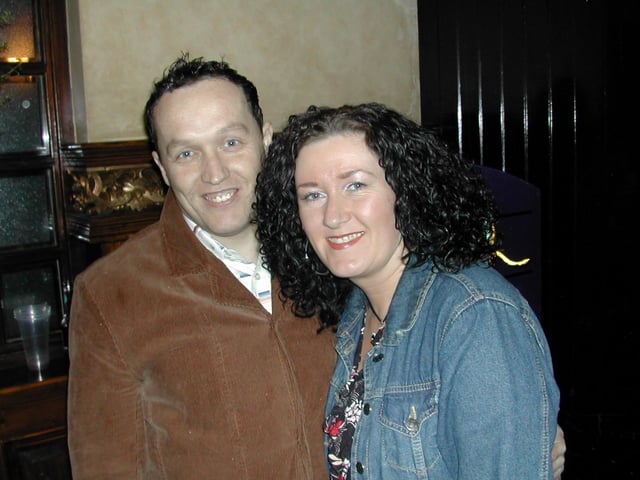A night out at Café Roc / Earth in Derry in January 2003.