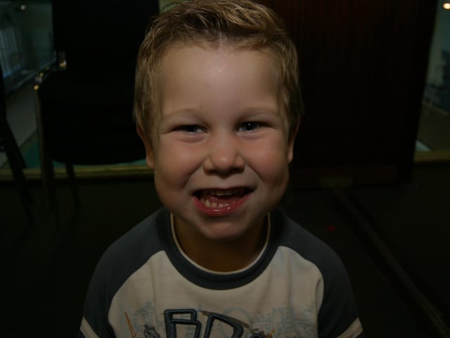 Adam's party with friends.