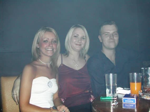 Revellers enjoying a night out in the Strand Bar night club back in 2001.