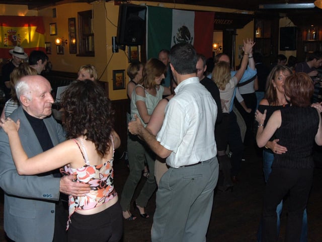 Latino lovers of all ages, salsa the night away on Becketts dancefloor.