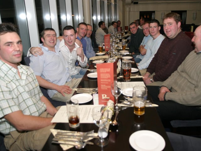 Derry Christmas parties 20 years ago in December 2003