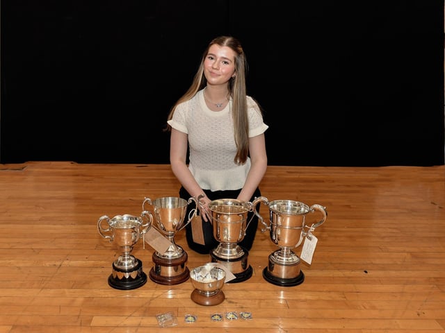 Willow McIntyre achieved first place in Popular Song, Girls Solo and Irish Song aged 14 – 16, first place in Sacred Solo aged 12 – 16. Willow also won the Rose O’Doherty Cup 12 - 16 at Feis Dhoire Cholmcille. Photo: George Sweeney