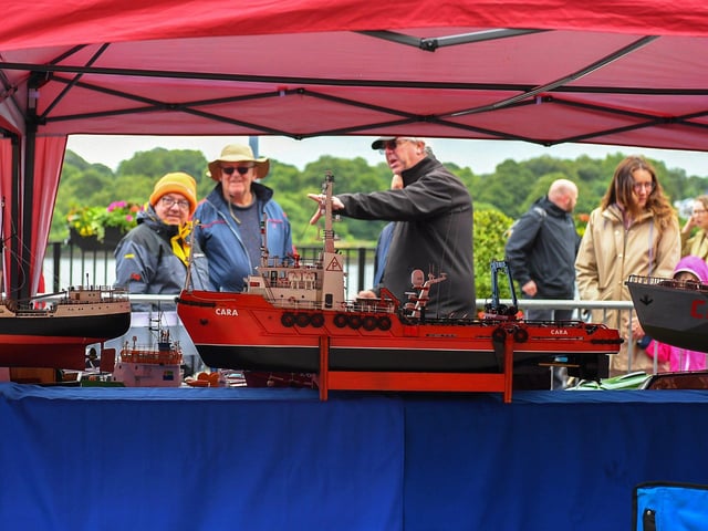 Foyle Maritime Festival on Sunday afternoon. Photo: George Sweeney.